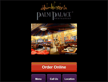 Tablet Screenshot of palmpalace.com